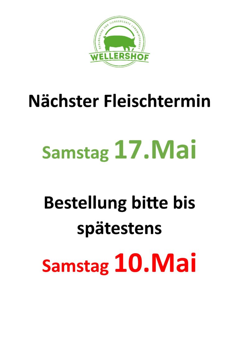 FleischterminMai25